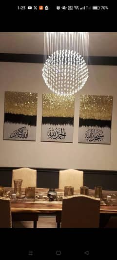3 pcs paintings for sale