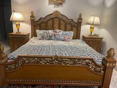 Bed set/wooden bed/King size bed/luxury bed/Bed for sale