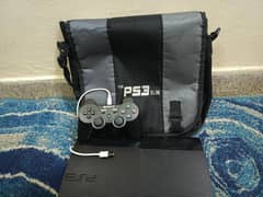 PS3 SLIM 500 GB with bag and new ps3 controller