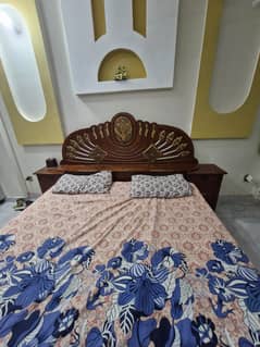 Double Bed Set with Dressing Table & Iron Stand – LDA Avenue Lahore