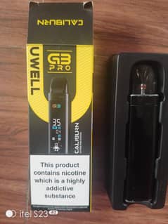 Caliburn G3 pro with entra coil 0.4