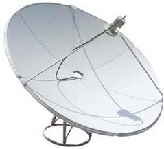 6 ft imported dish with high signal ratio fresh painted