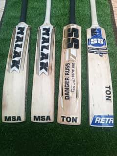 4 Hardball bats