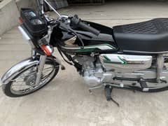 Honda CG135 self starter all documents available with original plate