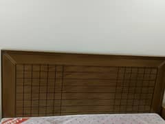 Double Bed with side tables and dressing