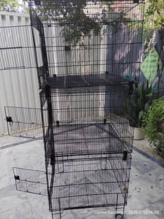 TRIPLE STORY BIRD CAGE