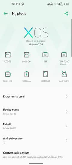 urgent sell for infinix hot 10