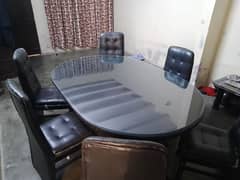 Dinning Table with 6 Chairs for Sale