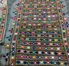 hand embroidery souts and chaders ( paroni)