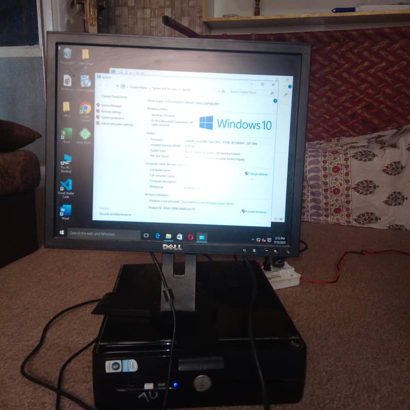 Desktop Computer with Monitor,CPU( core2Duo 6GB RAM) ,Keyboard 1