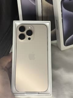 Iphone 16 pro max Factory unlocked LLA desert