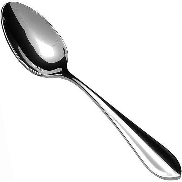6-Piece Tea Spoon Set in Silver, Gold, Copper, and Black Colors
