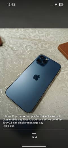 Iphone 12 pro max non pta factory unlocked