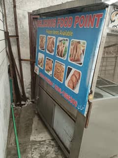 Fries and Roll Samosa Counter