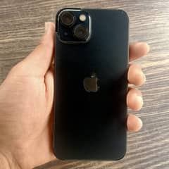 I phone 13 jv with box black colour  waterpack
