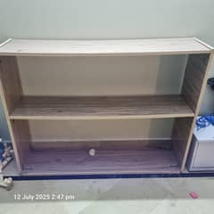 Toy Shelf 4 feet wide and 3 levels