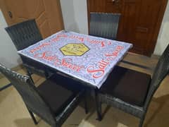 Indoor/Outdoor Hospitality Table and Chairs