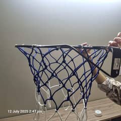 basketball ring and net