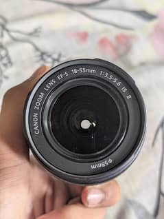 Canon EF-S 18-55mm lens