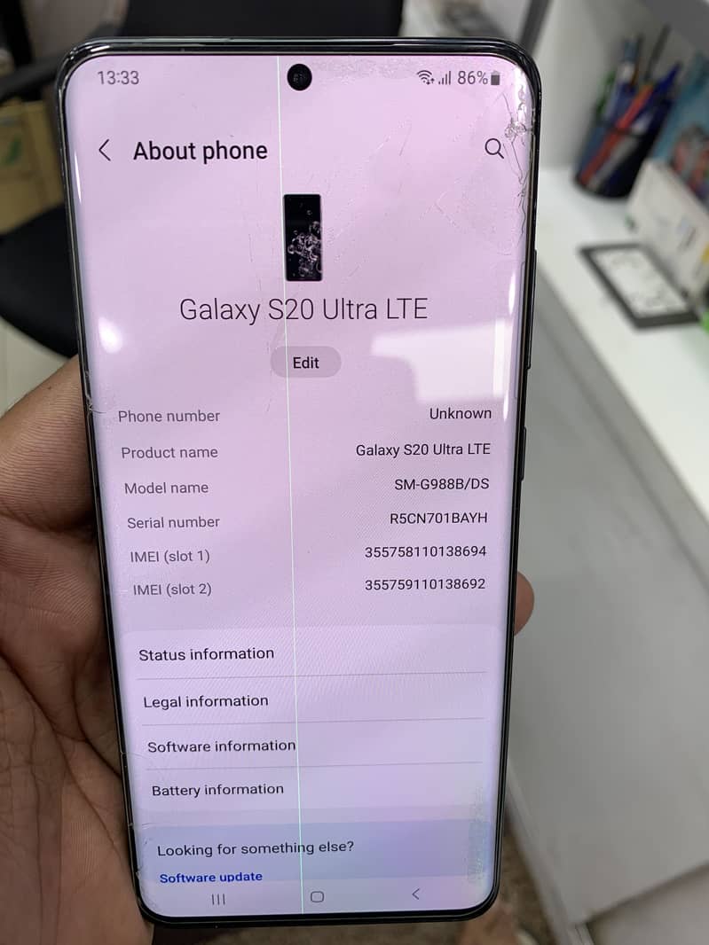 Galaxy S20 ultra read add 1
