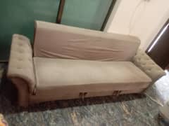 2 Sofa cum bed same colour both,