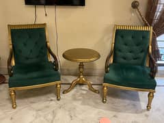 Chairs/wooden chair/luxury chair/chairs for sale/pair of single chairs