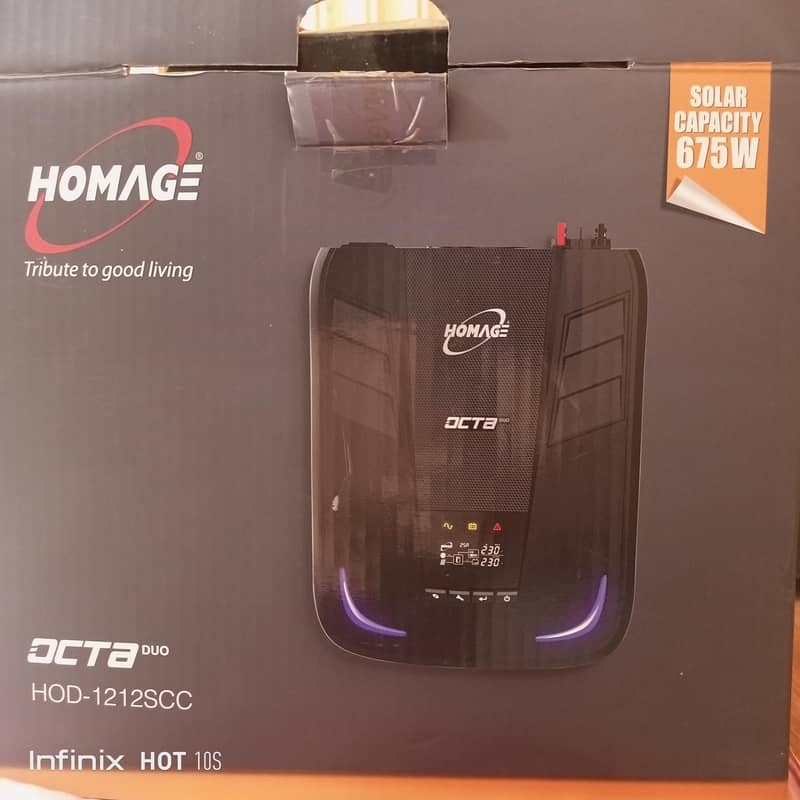 homage inverter ups new in condition but unbox 0