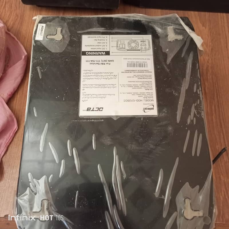 homage inverter ups new in condition but unbox 3