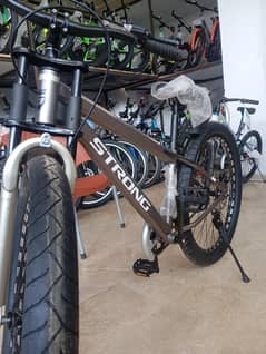 Strong Bicycle Imported New Bicycle | Disc Brakes, Gears & Front Shock