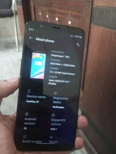 one plus 5t 8/128 non PTA sim working