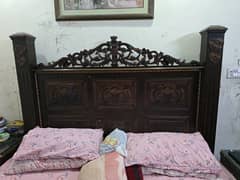 wooden bed set/dressing/showcase/room chairs/home furniture