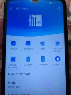 Tecno Pouvoir 4 Pro  6/128