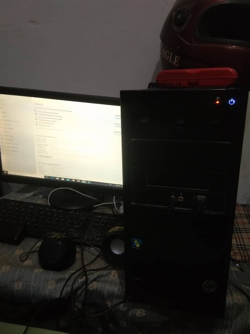 full set sale LCD, CPU, mouse, keyboard 4