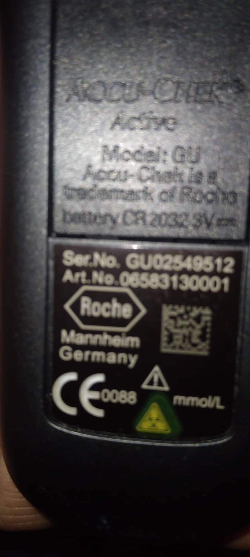 Accu Chiek Active  only machine without strips 5