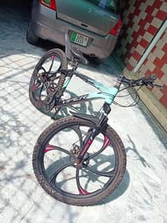 Almunium body and tyres light weight frame
