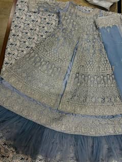 walima Bridal maxi fabric net