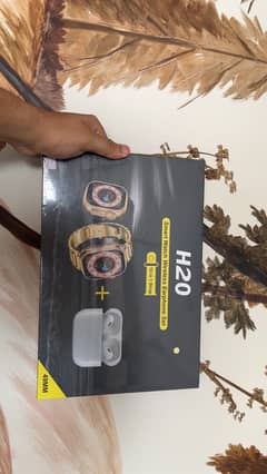 Smart Watch H20 with wireless earbuds