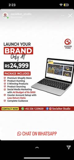 Launch your Online Brand Online and Earn Online