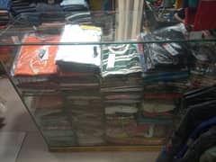 Glass counter ( shelves & Racks)