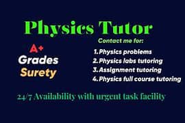 Physics & Math Teacher is Available