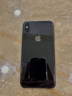 Iphone Xs max for sale 256gb black colour 79 batery health waterpack