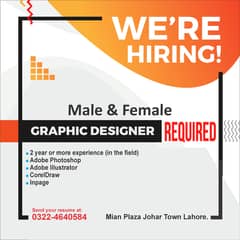 We Need Graphic Designer