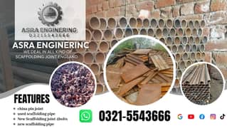 New shuttering pipes/ used shuttering pipes /construction plates