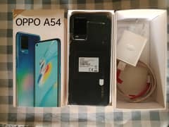oppo a54 (4+128) 1oby1o condition full box