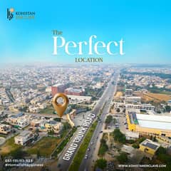12.8 Marla Plot for Sale Prime Location in Kohistan Enclave