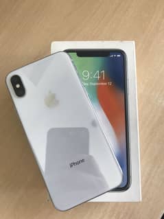 iPhone x 64GB PTA APPROVED WITH BOX