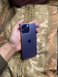 Iphone 14 pro max 256gb  pta approved