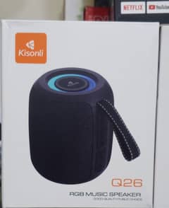 KISONLI Q-26 BLUETOOTH PORTABLE SPEAKERS 03334804778