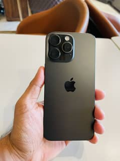 Iphone 15 Pro Max JV 10/10 256gb LLA - Non PTA / Black Colour