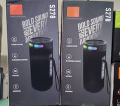 S-278 PORTABLE BLUETOOTH SPEAKERS HIGH BASS 03334804778
